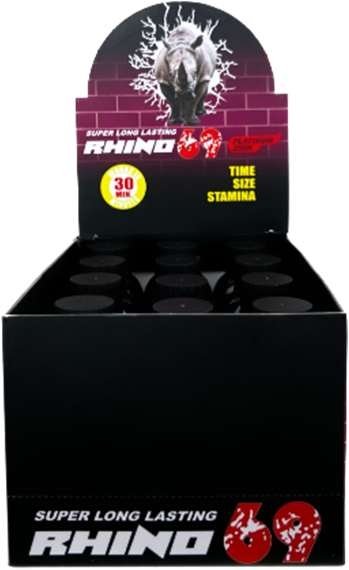 RHINO 69 PLAT 250K SHOT 12 Shots per display