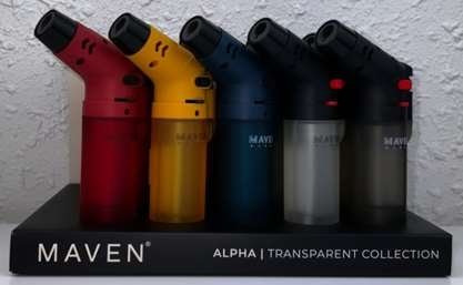 Maven Alpha Transparent 15pc Display