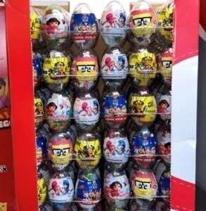 CRYSTAL EGG STAND Surprise Crystal Eggs 16g 144pcs per Display