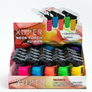 Xuper Transparent Mini Torch/20pc Display