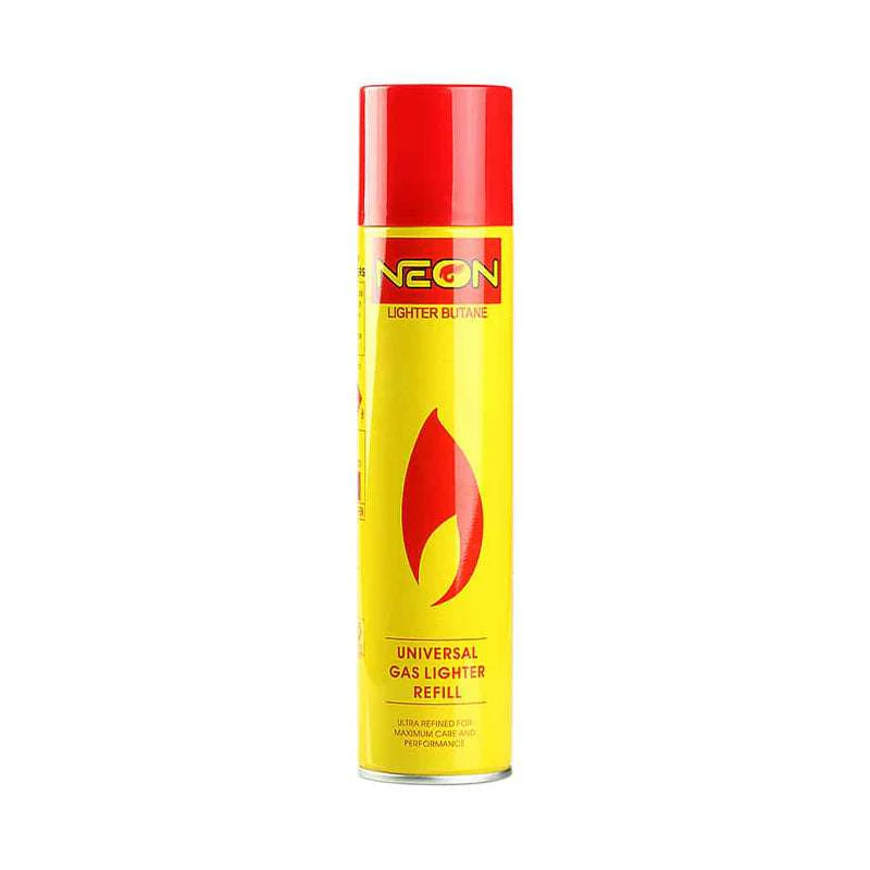 Neon yellow refined butane 300ml